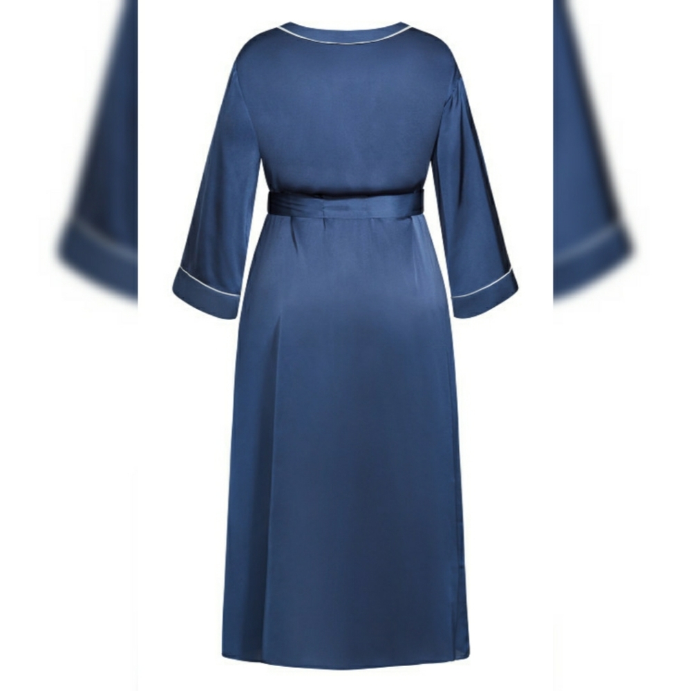 New City Chic Blue Nora Robe Size 16 - Picture 5 of 5